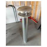 Gas Chimney Extension & Cap 5' X 38'