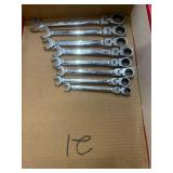 Work Pro Open End/Swivel Ratchet Wrenches