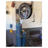 Oxygen and Aceteline Tank set