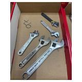 Kobalt Adjustable Wrenches 6', 8', 10'