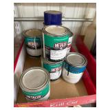 Partial Cans of Paint, Rustoleum,