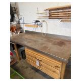 Worktable 6' x 30' 3 Drawer Organizer
