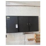 US General Wall Cabinet, 3 locking doors