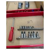Sockets-6 & 8 point (mixture), Mac Screwdriver