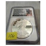 2017 W Eagle $1 PF70 Ultra Cameo