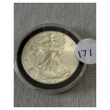 2016  .999 Silver Eagle 'Imperfect condition'