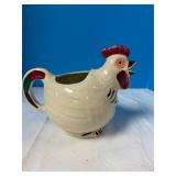 Shawnee Pottery Chantecleer Rooster Pitcher