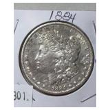 1884 Morgan Dollar
