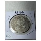 1836 Bust Half Dollar