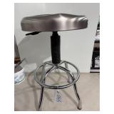 Shop Stool Stainless Seat