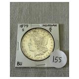 1879 Morgan Silver Dollar MS60