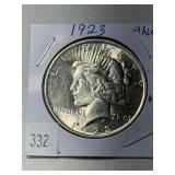 1923 UNC Peace Dollar