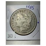 1885 Morgan Dollar