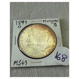 1890-O Silver Dollar MS63
