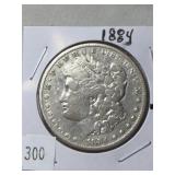 1884 Morgan Dollar