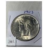 1923 Peace Dollar