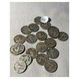 (20) Standing Liberty Quarters ($5 face value)