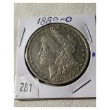 1880-O Morgan Dollar
