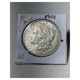 1901 Morgan Dollar - Key Coin