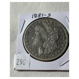 1881-S Morgan Dollar