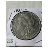 1881-O Morgan Dollar