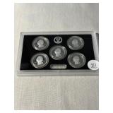 2020 Silver Quarters incl/the SAMOA BAT QUARTER