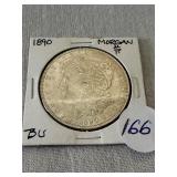 1890 Morgan Silver Dollar MS60