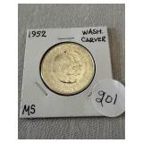 1952 Washington-Carver 90% Half Dollar, MS
