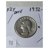 1932-S Washington Quarter (Key Date)