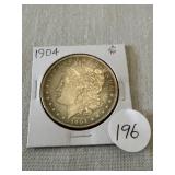 1904 Morgan Silver Dollar