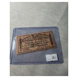 $30 Civil War Bond signed by Pres.Tyler's son