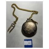 Quartz Pocket Watch (24hr clock face)