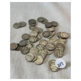 (50) Silver Mercury Dimes ($5 face value)