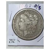1882-O/S Morgan Dollar