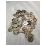(51) Mercury Dimes ($5.10 face value)