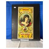 Framed Belle of Virginia Poster