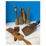 Antique Wooden Kitchen Utensils