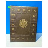 Vintage US Military Insignia Scrapbook