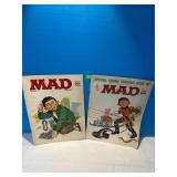Two Vintage MAD Magazine Issues