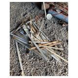 Assorted Telephone Pole Crossarm Support Braces
