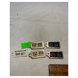 Vintage Disabled American Veterans Tags