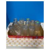 Vintage Textured Glass Tumbler Set