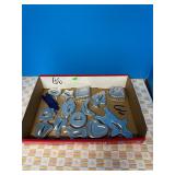 Vintage Metal Cookie Cutter Assortment