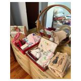 Vintage Sewing and Vanity Lot