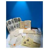 Vintage Ephemera and Family Album Lot