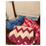 Vintage Hand-Crocheted Textile Lot