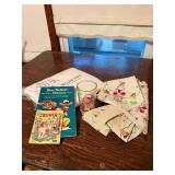 Vintage Collectible Lot: Glass, Book