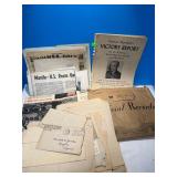 WWII Era Military Ephemera Collection