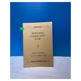 1962 Bergton Community Fair Premium List