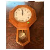 Daniel Dakota Solid Oak Regulator Clock